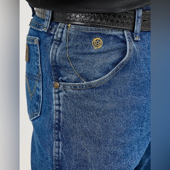Wrangler “George Strait” Cowboy Cut Collection Blue Jeans - Picture 7 of 12